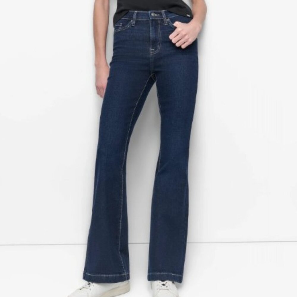 DKNY BOERUM High Rise Flare Jeans